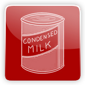 Condensed Milk Flavour E-Liquid Logo