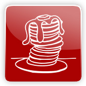 Pancake Flavour E-Liquid Logo